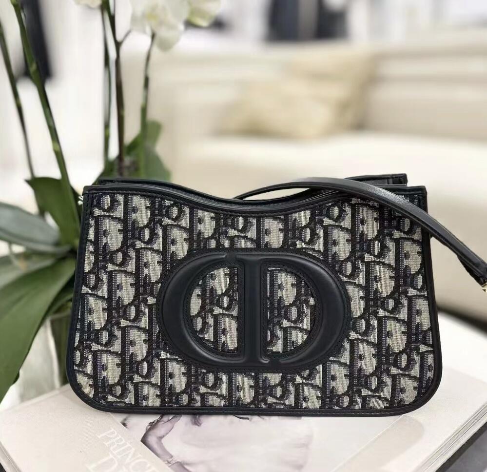 【ジャガードが美しい★】DIOR★SIGNATURE ホーボー ミニバッグ